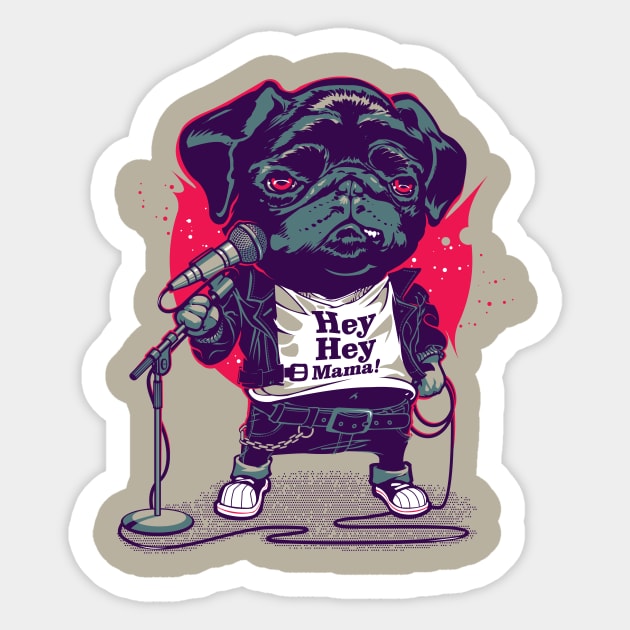 Black Dog Sticker by dracoimagem